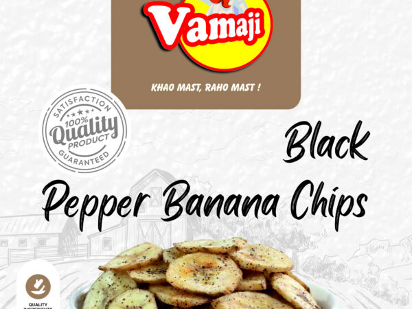 Black Pepper Banana Chips