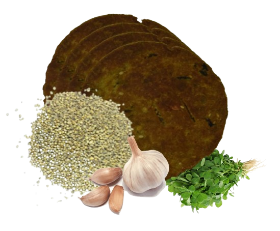 Bajari-Methi-Garlic-Bhakri