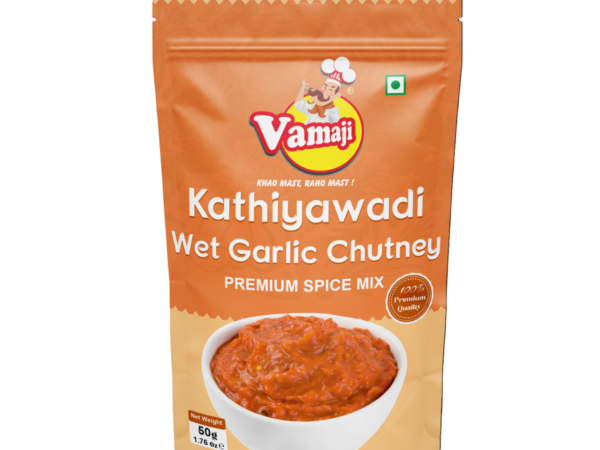 Kathiyawadi Wet-Garlic-Chutney