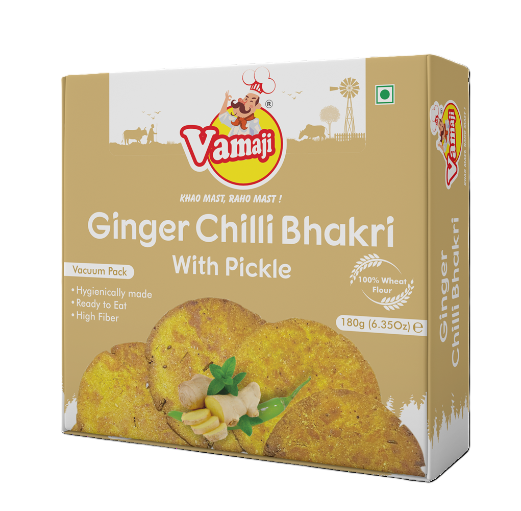 ginger chilli bhakari